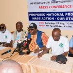 Why we’ll not participate in nationwide protests – Delta Civil Society