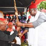 Oborevwori Expresses Concern Over Lack Of Interest In Education By Youths, Presents Staff Of Office To Obi Of Ubulubu